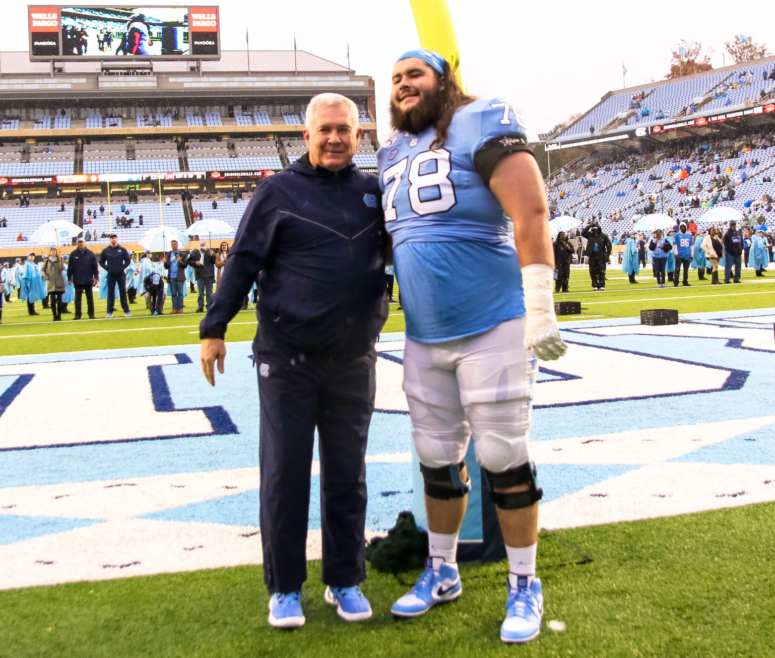 Barber with Coach Brown